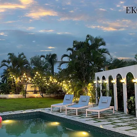 Ekostay - 8Bhk La Flamingo Villa With Private Turf Lonavala Exterior photo
