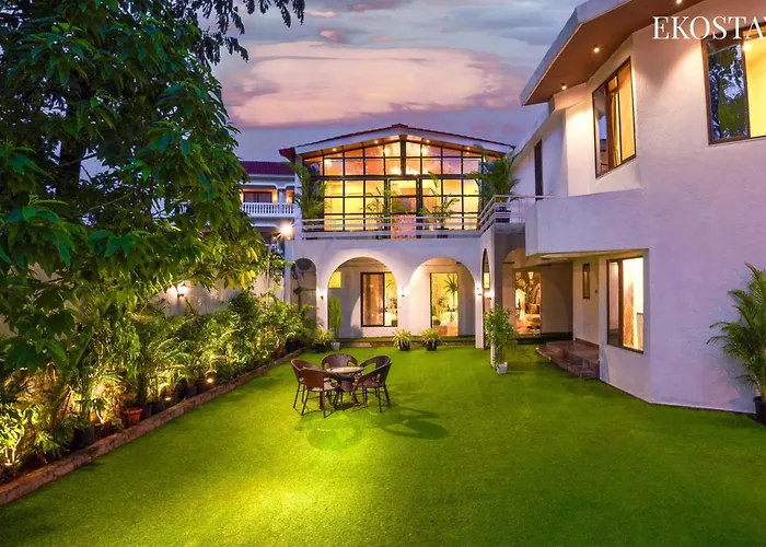 Ekostay - 8Bhk La Flamingo Villa With Private Turf